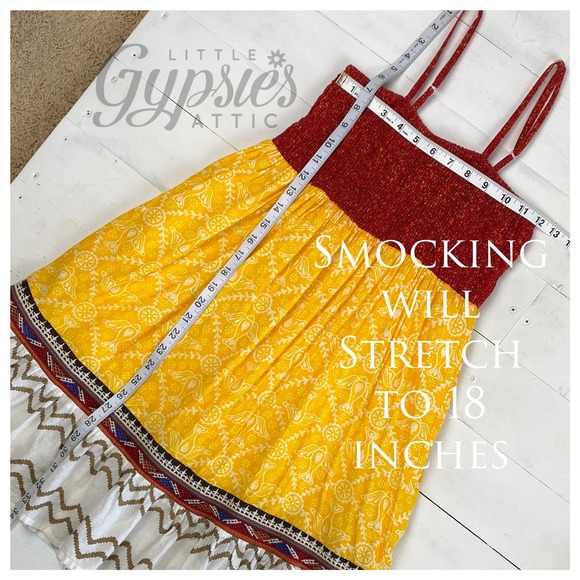 Earthbound Cotton Summer Dress - Picture 9 of 10